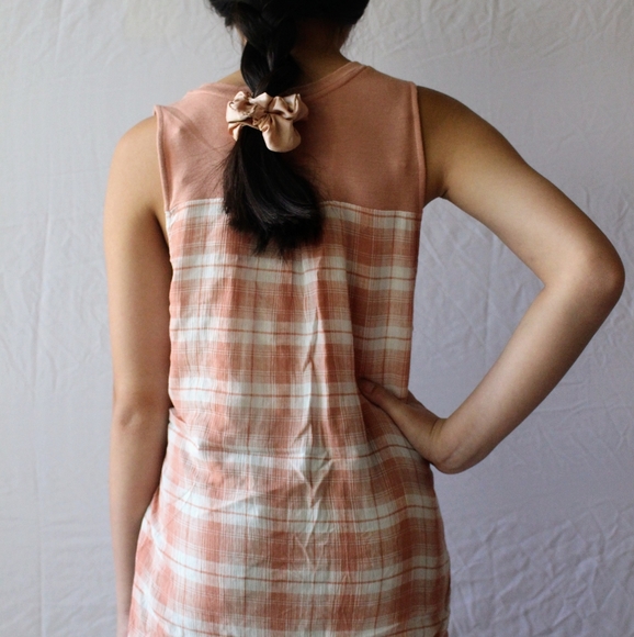 CELEBRITY  PINK Pink Gingham Tank - Picture 3 of 6